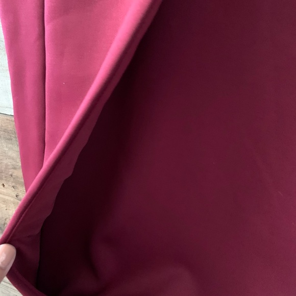 Revolve NBD Bordeaux Plum Unravel Strapless Mini Dress - Picture 5 of 8